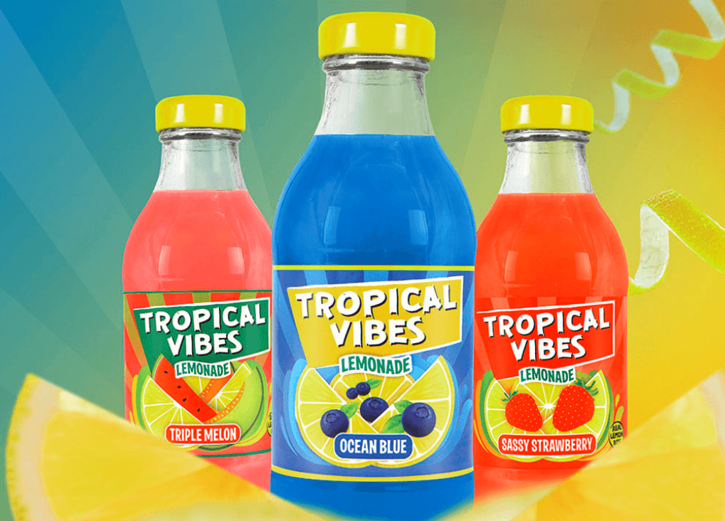 Tropical Vibes Soft Drinks