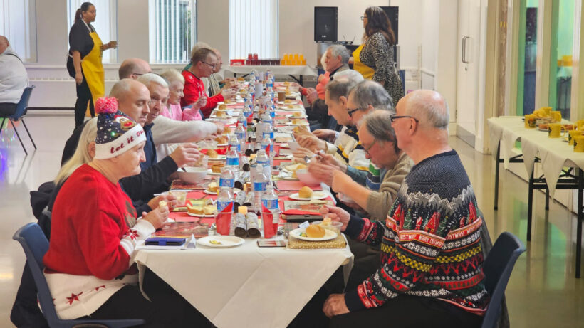 Mardyke Community Centre’s Heartwarming Senior Citizen’s Christmas Lunch