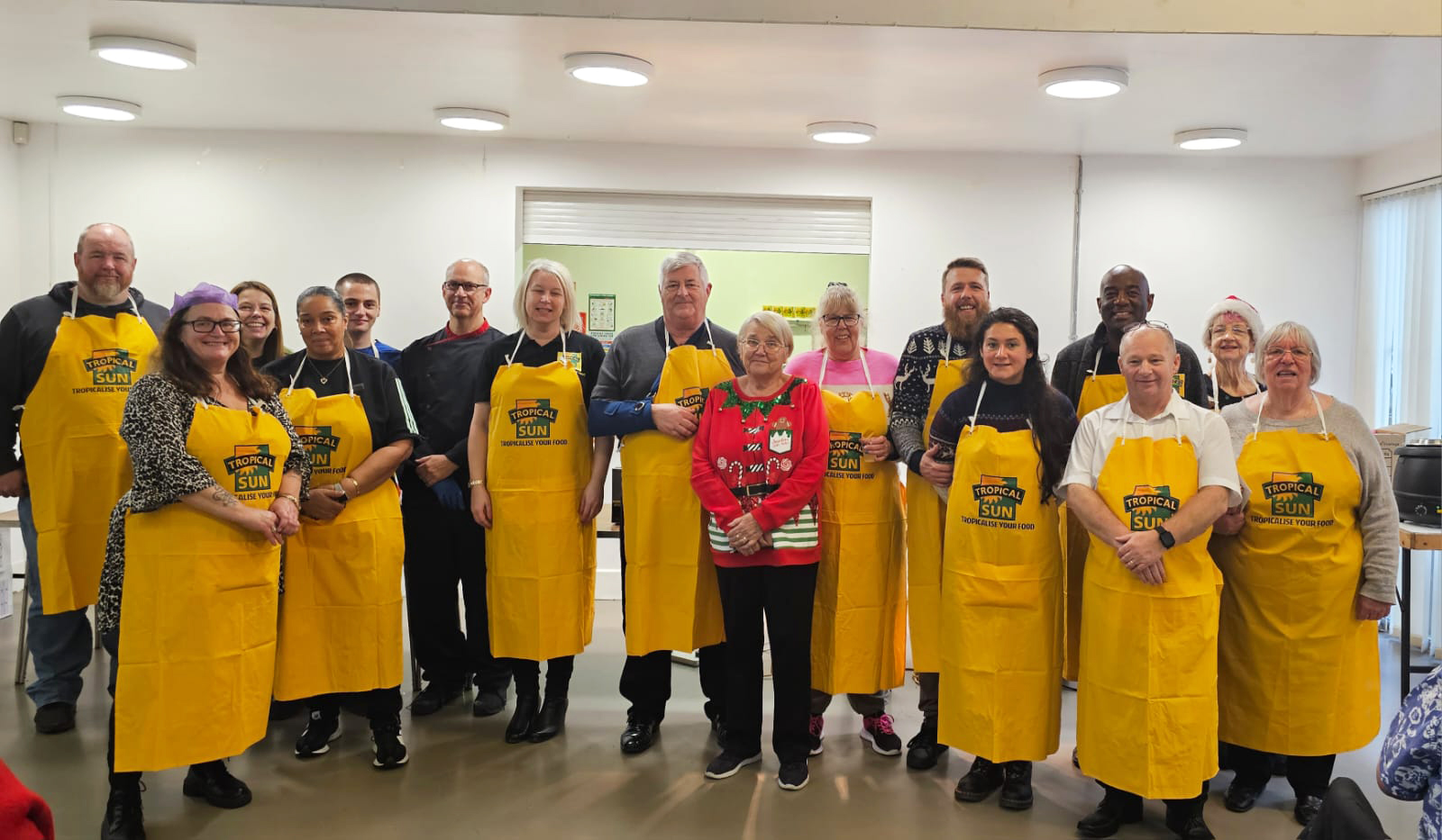 Rainham’s Mardyke Community Centre hosted an annual Christmas lunch for senior citizens.